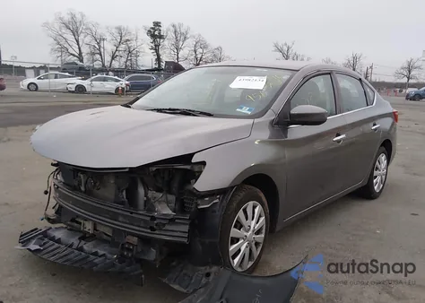 2018 Nissan Sentra S из США, поврежденный, VIN 3N1AB7AP5JY314014